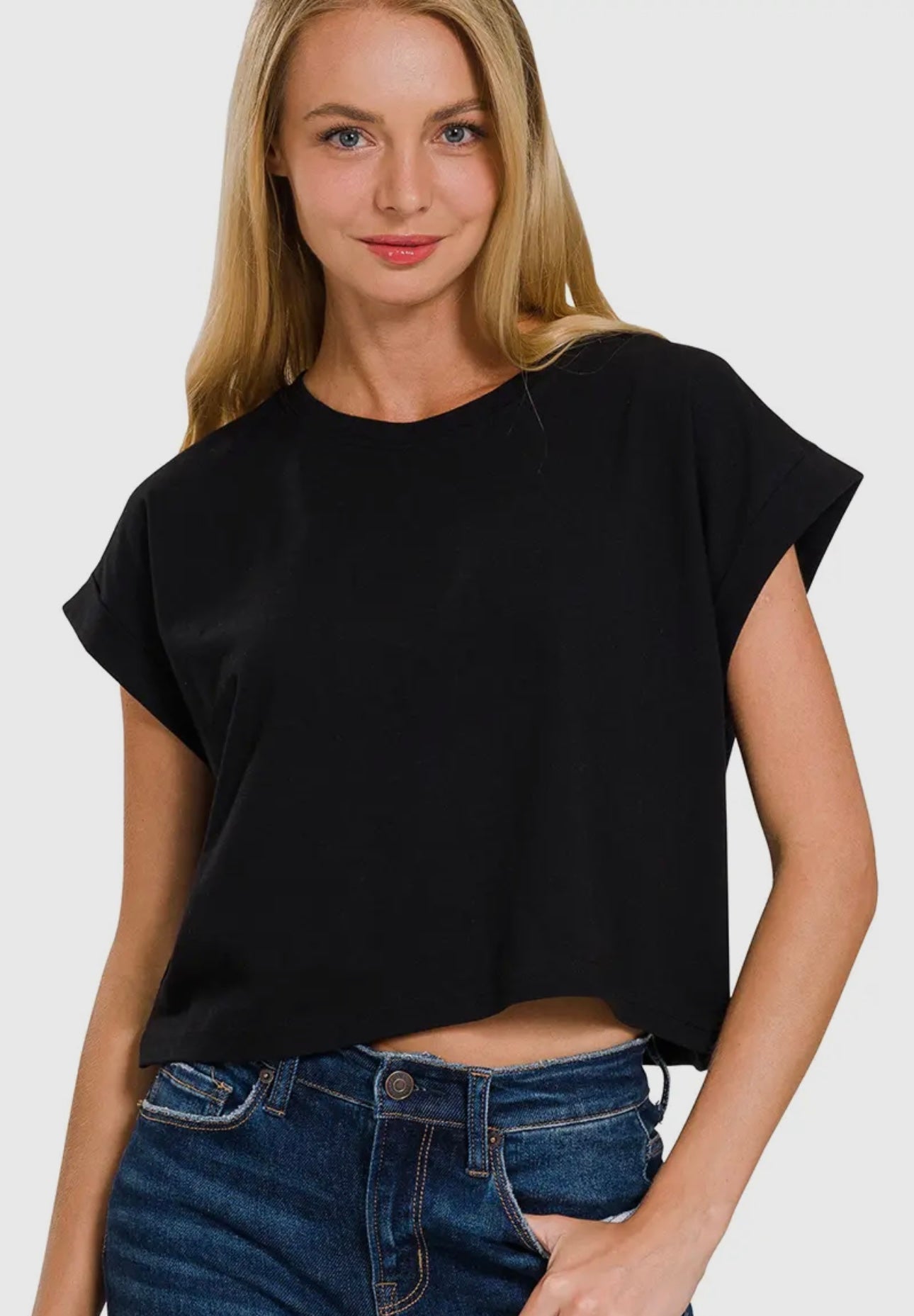 Cotton Boxy Tee