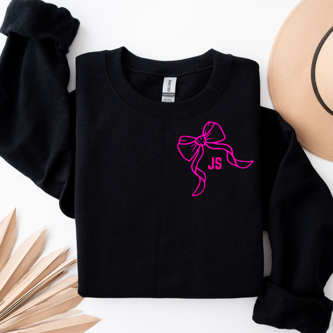 Bow Monogram Sweatshirt