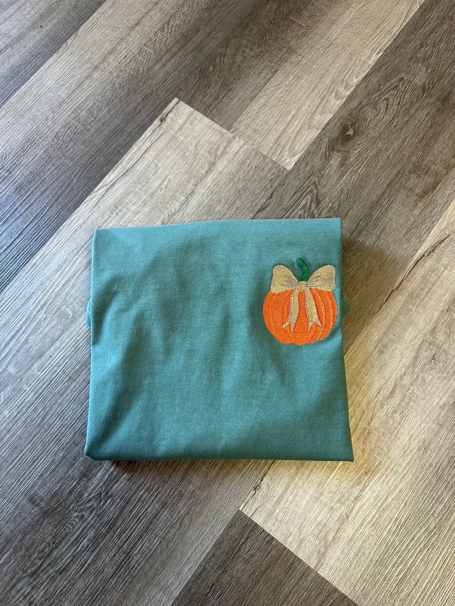 Pumpkin Pocket Embroidery CC Shirt