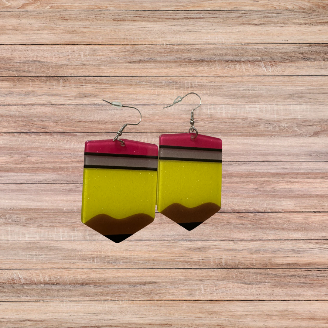 Pencil Earrings