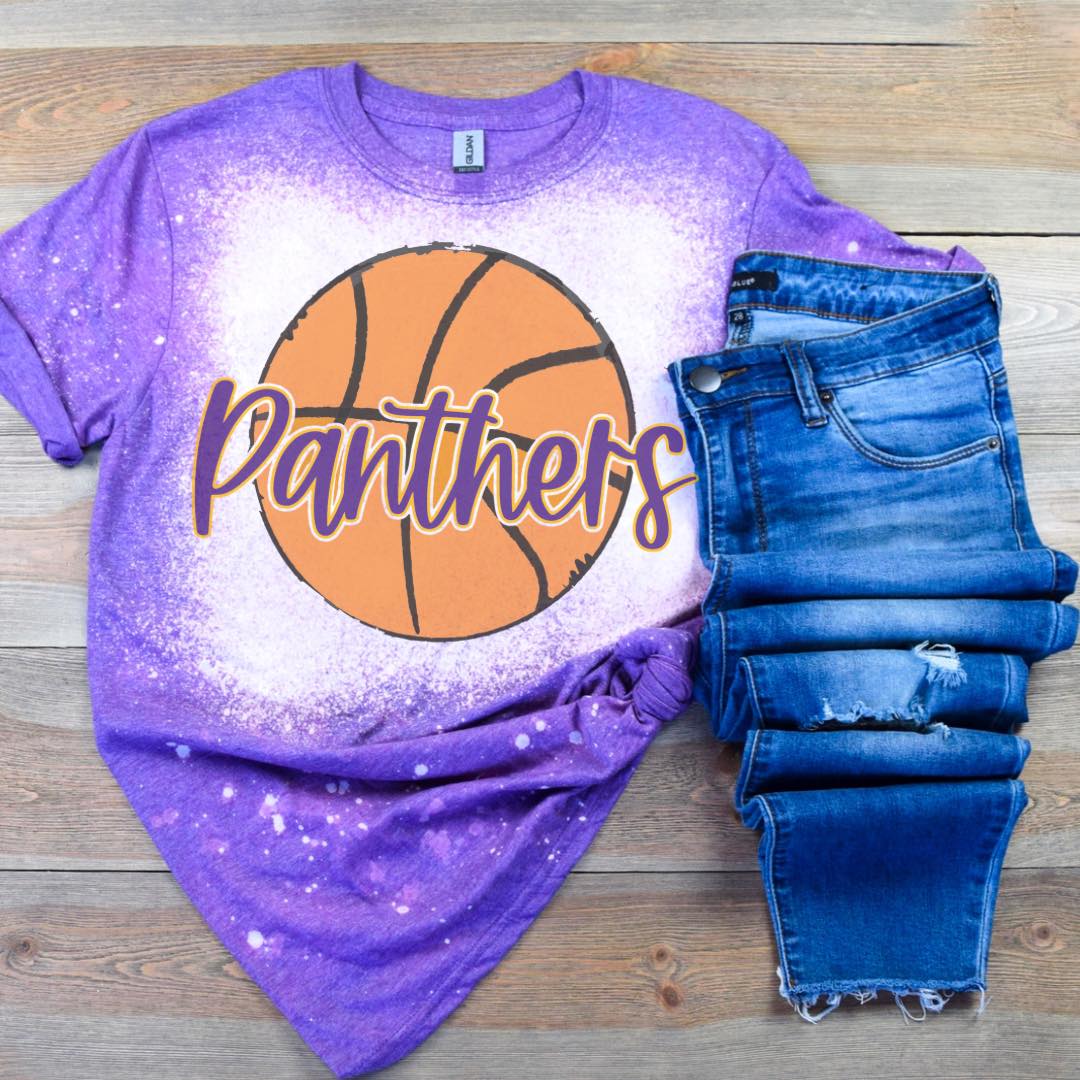 Bleached Panthers Basketball