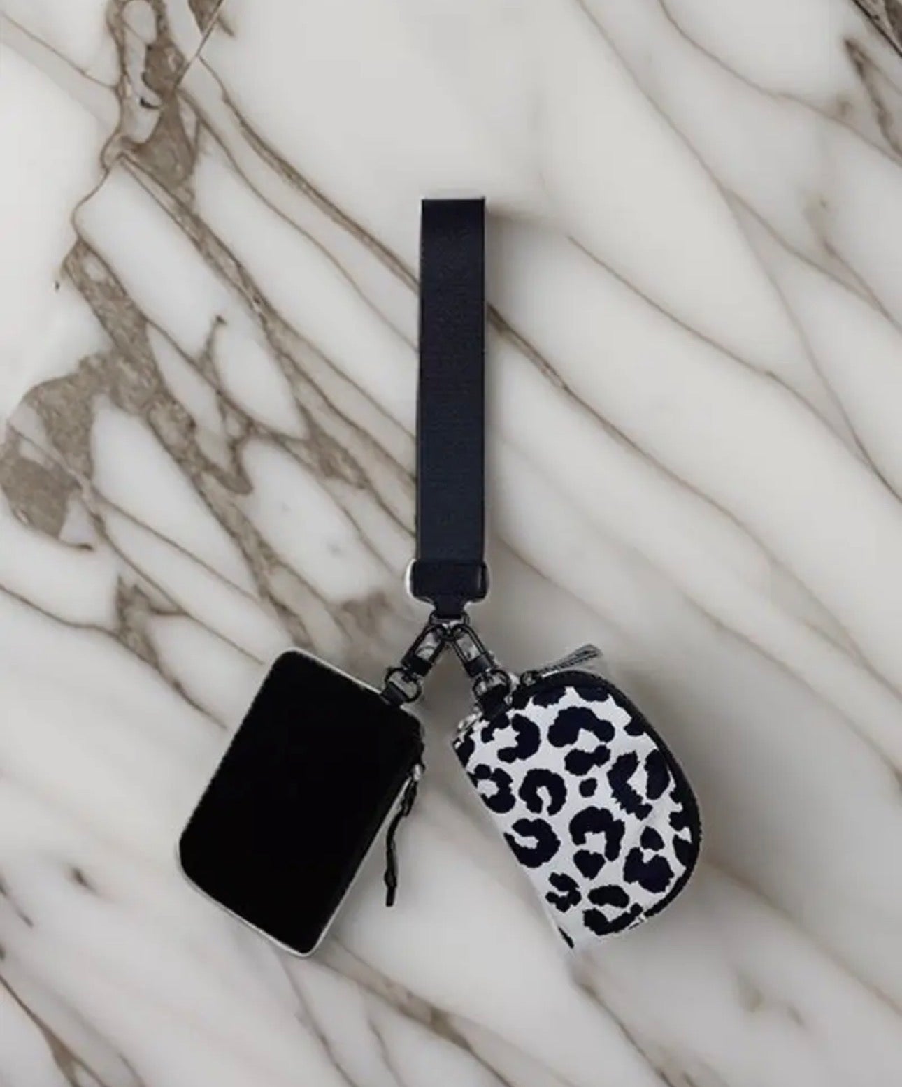 Leopard Wallet Wristlet