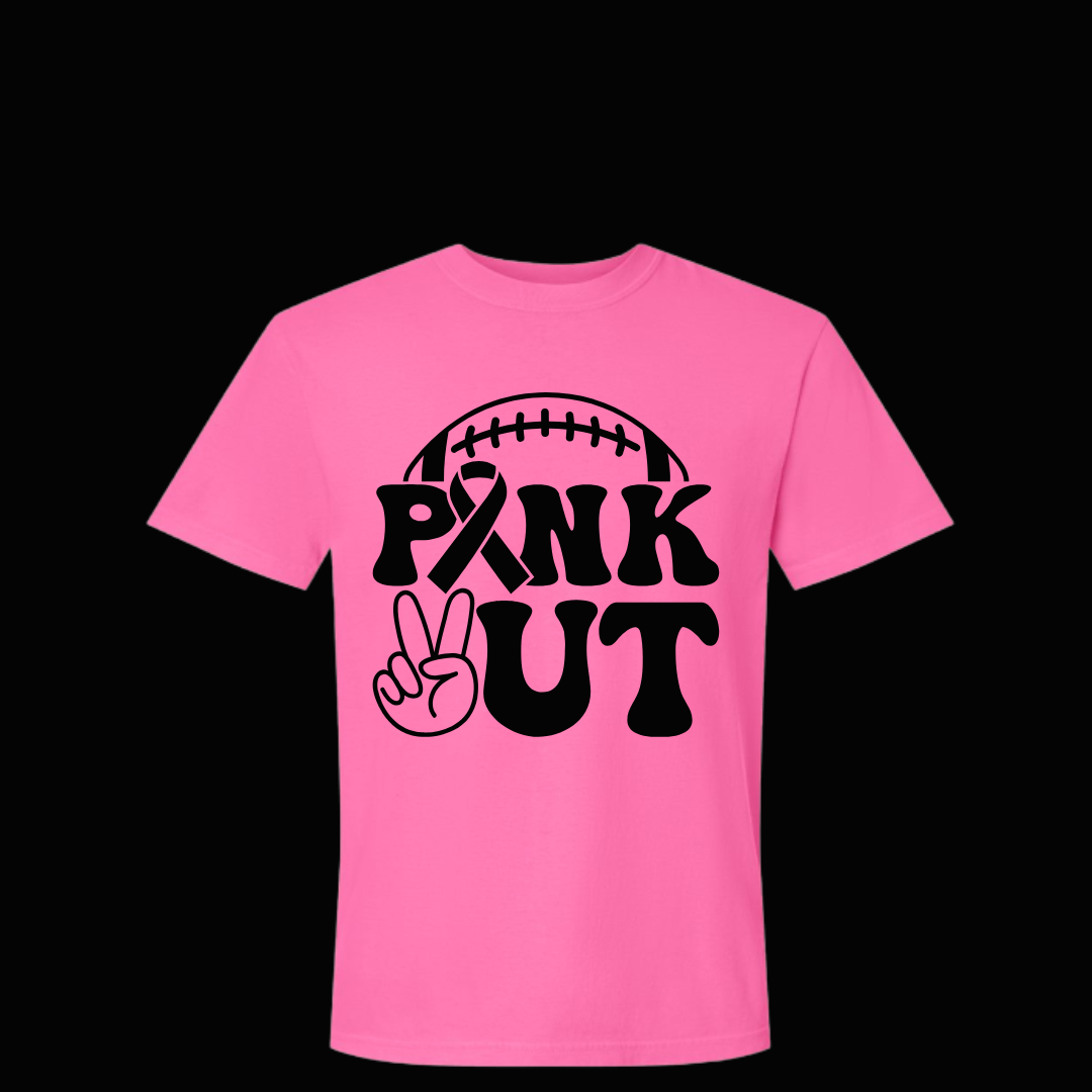 6th Grade Cheer Pinkout Tee