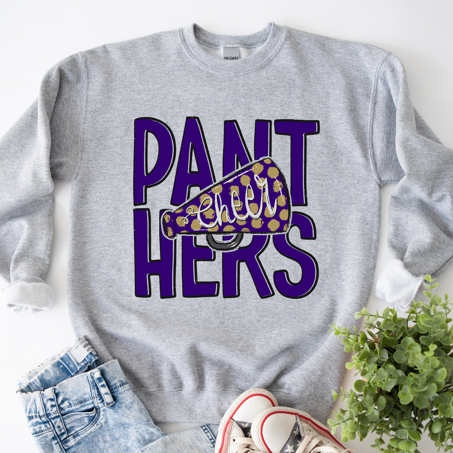Panthers Dot Megaphone- Youth