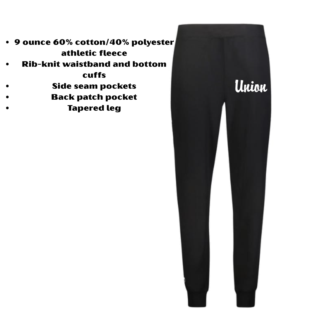 Union Black Joggers