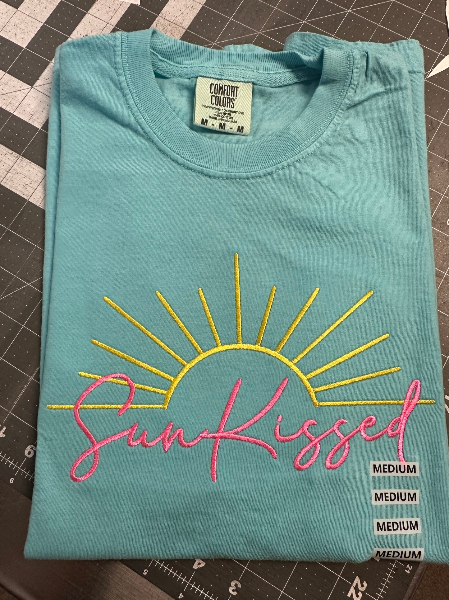 SunKissed Embroidered Top