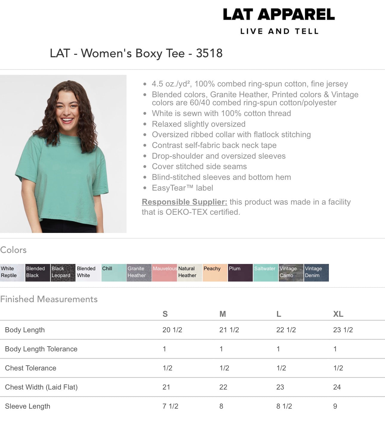 Women's Boxy Player Number Top