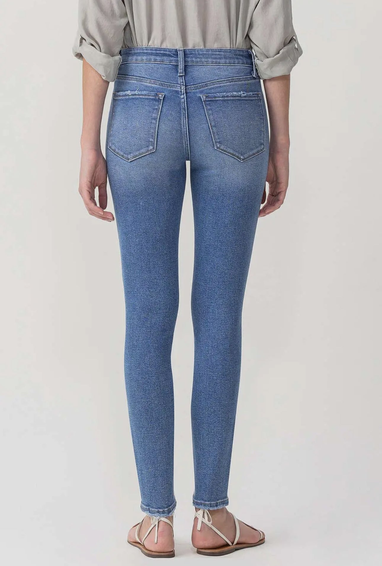 Vervet Mid Rise Ankle Skinny