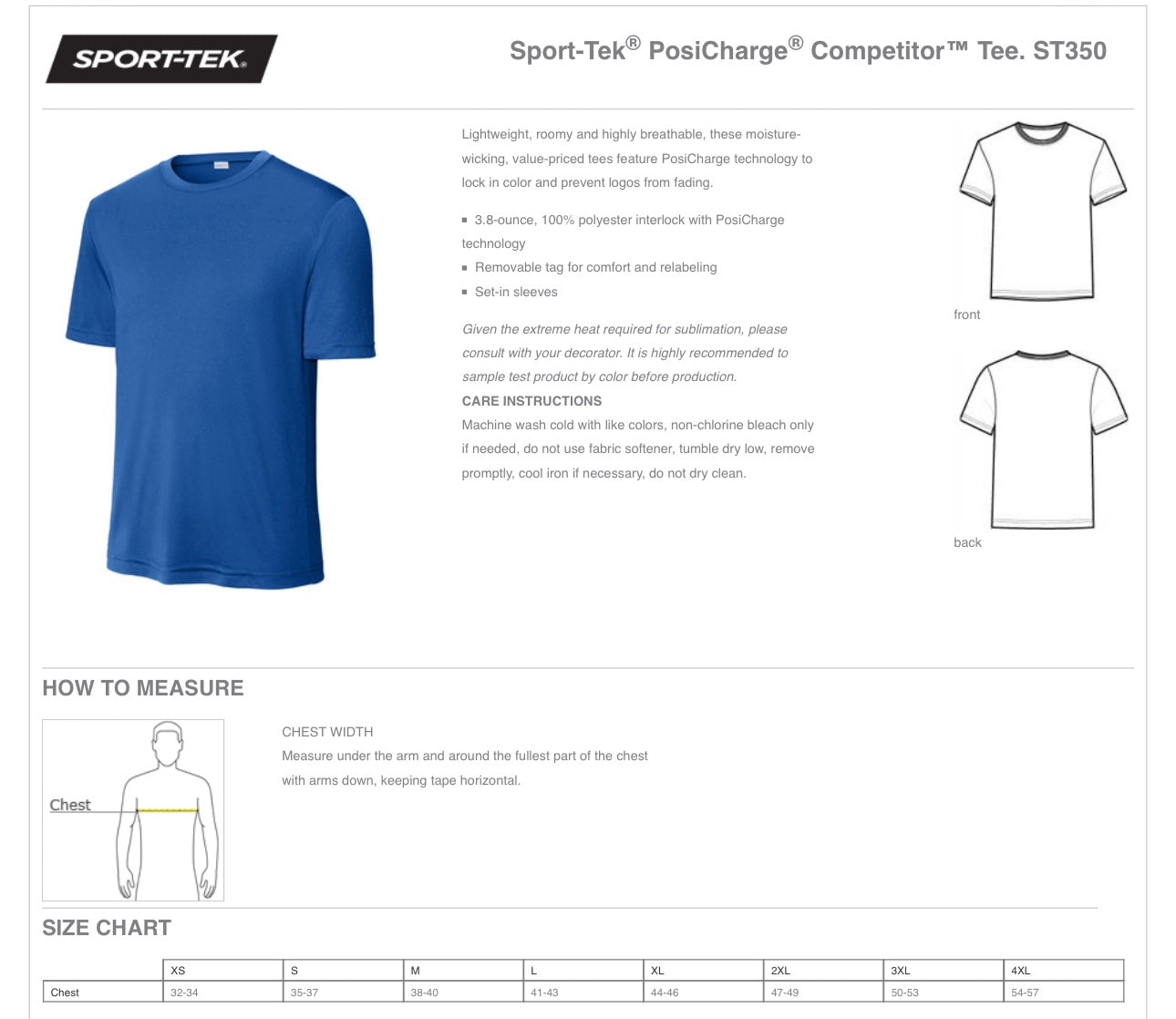 6th Grade Moisture Wicking Tee