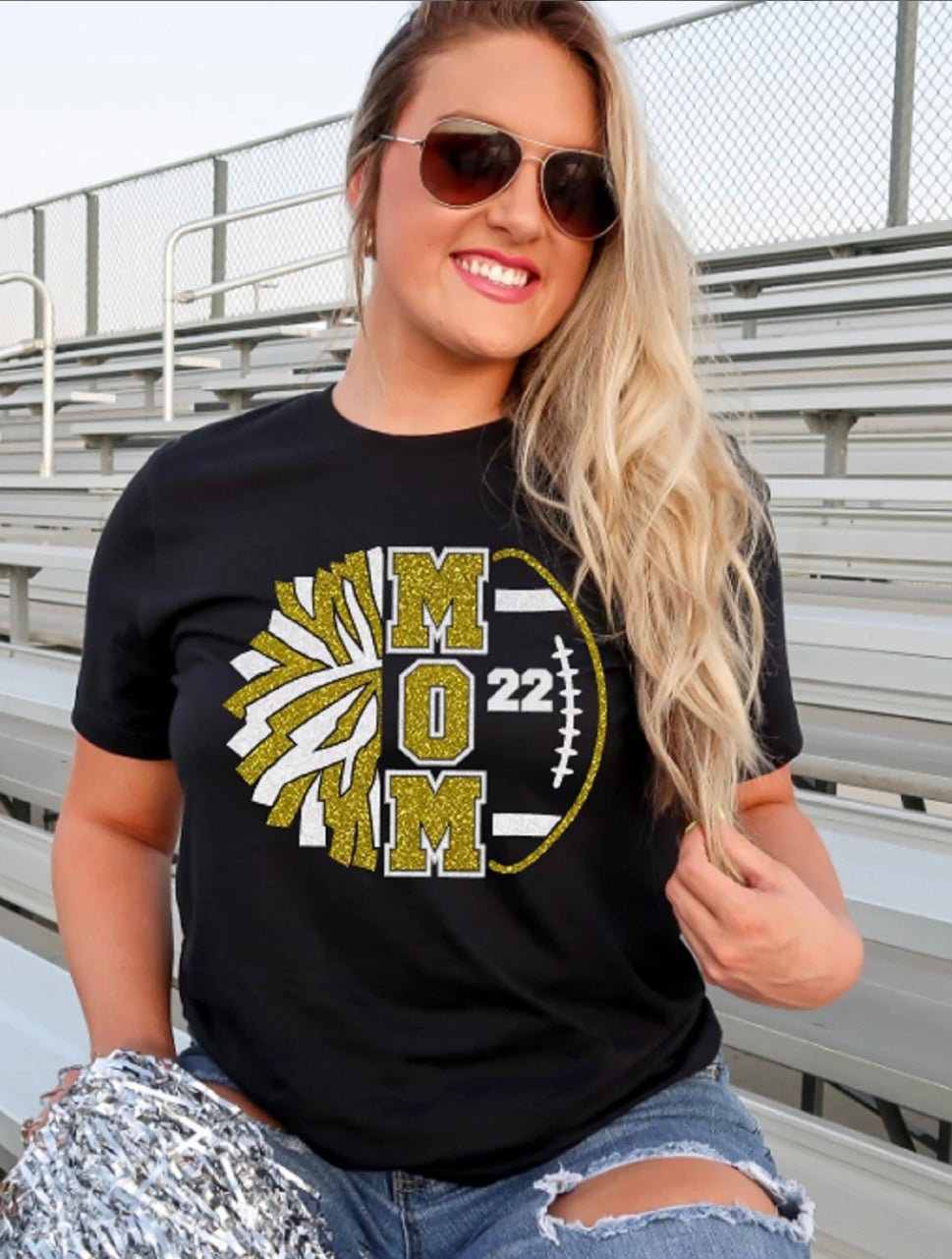 Personalized Football and Cheer Mom