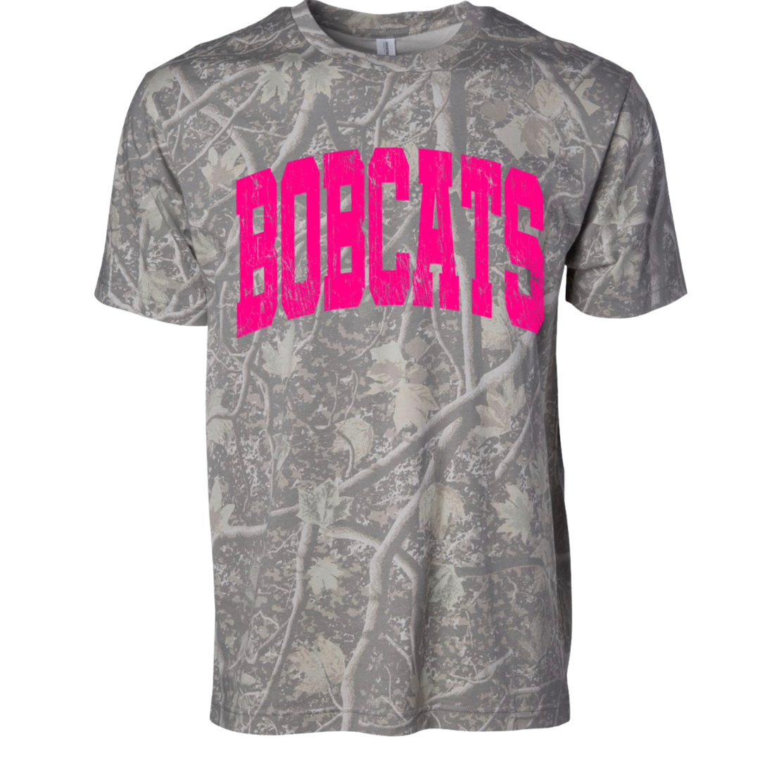 Pink Camo Custom Mascot