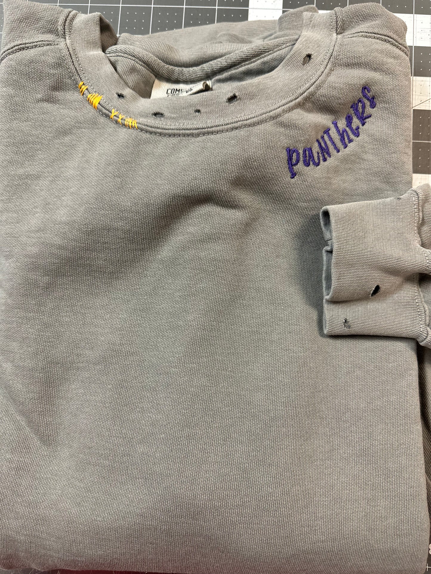 Team Spirit Embroidered Sweatshirt