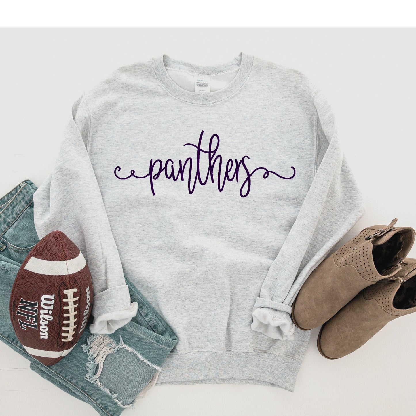 Team Spirit Script Crewneck (Gildan)