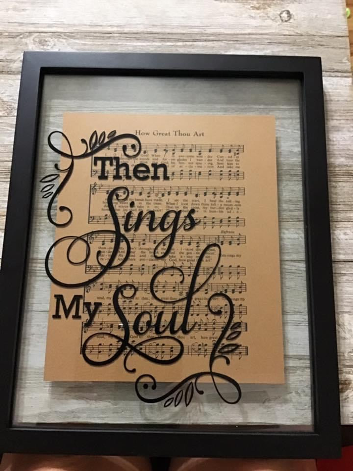 11x14” Song Frame