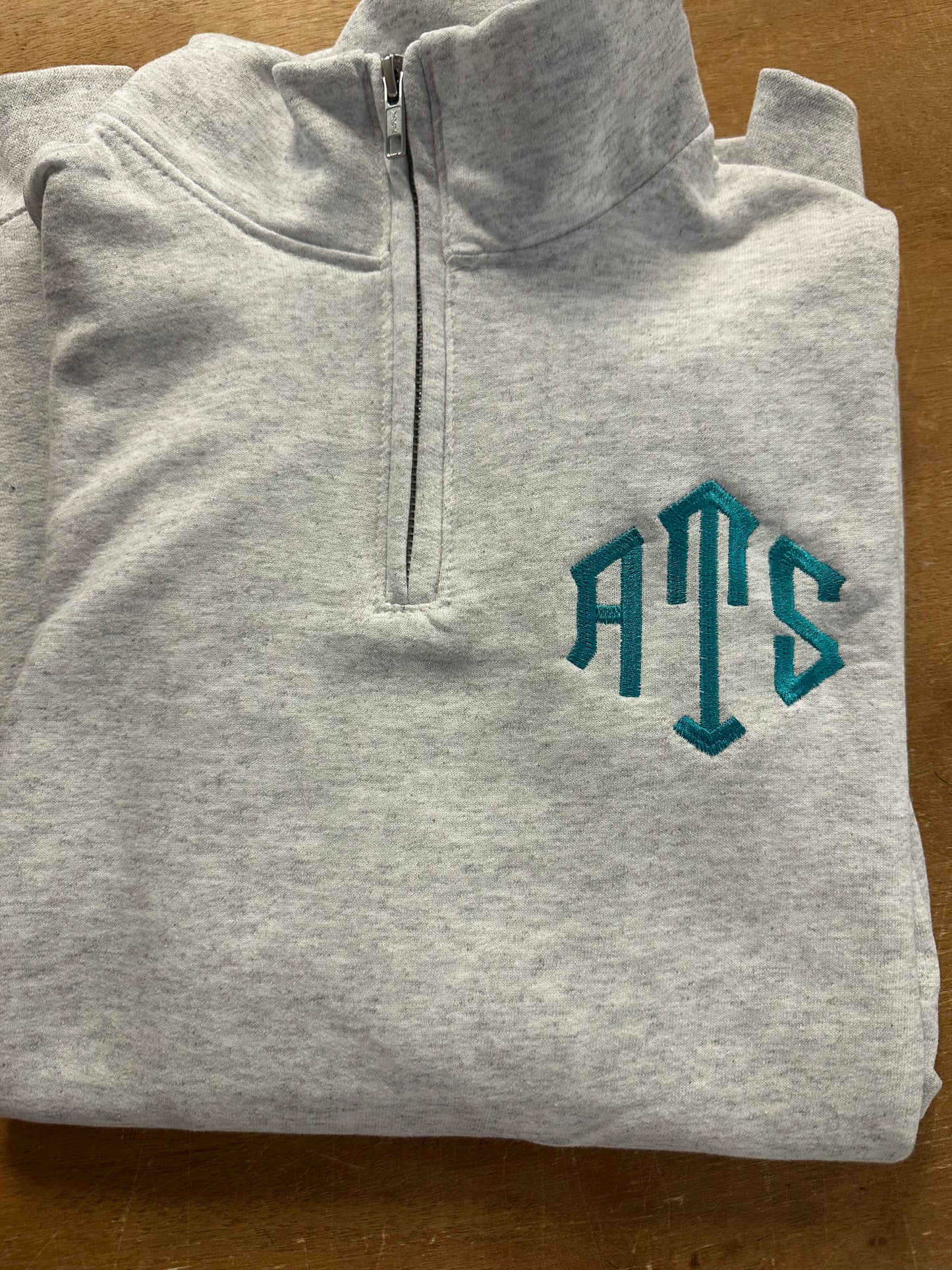 Monogrammed 1/4 Zip Pullover