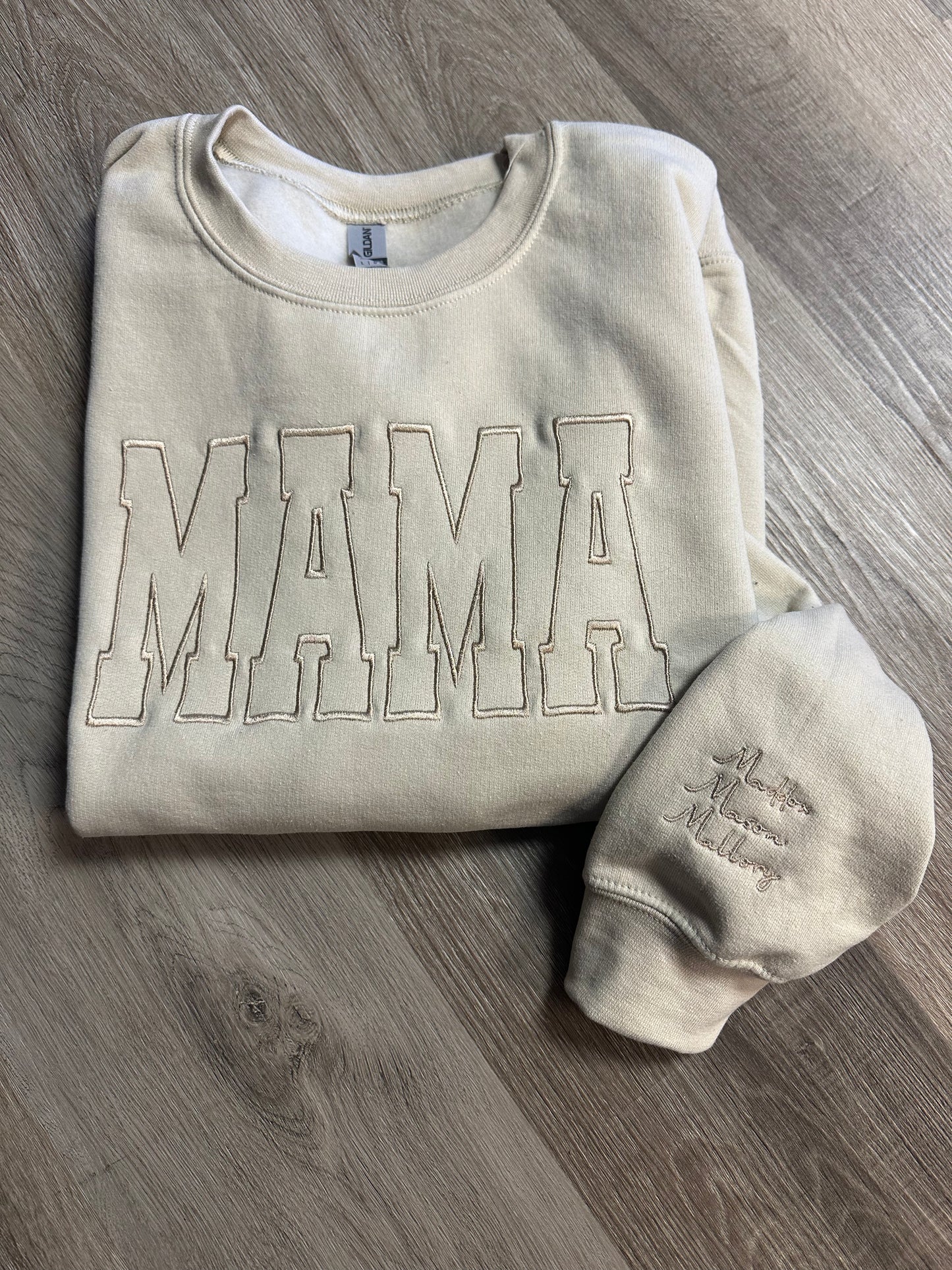 Mama Embroidered Sweatshirt