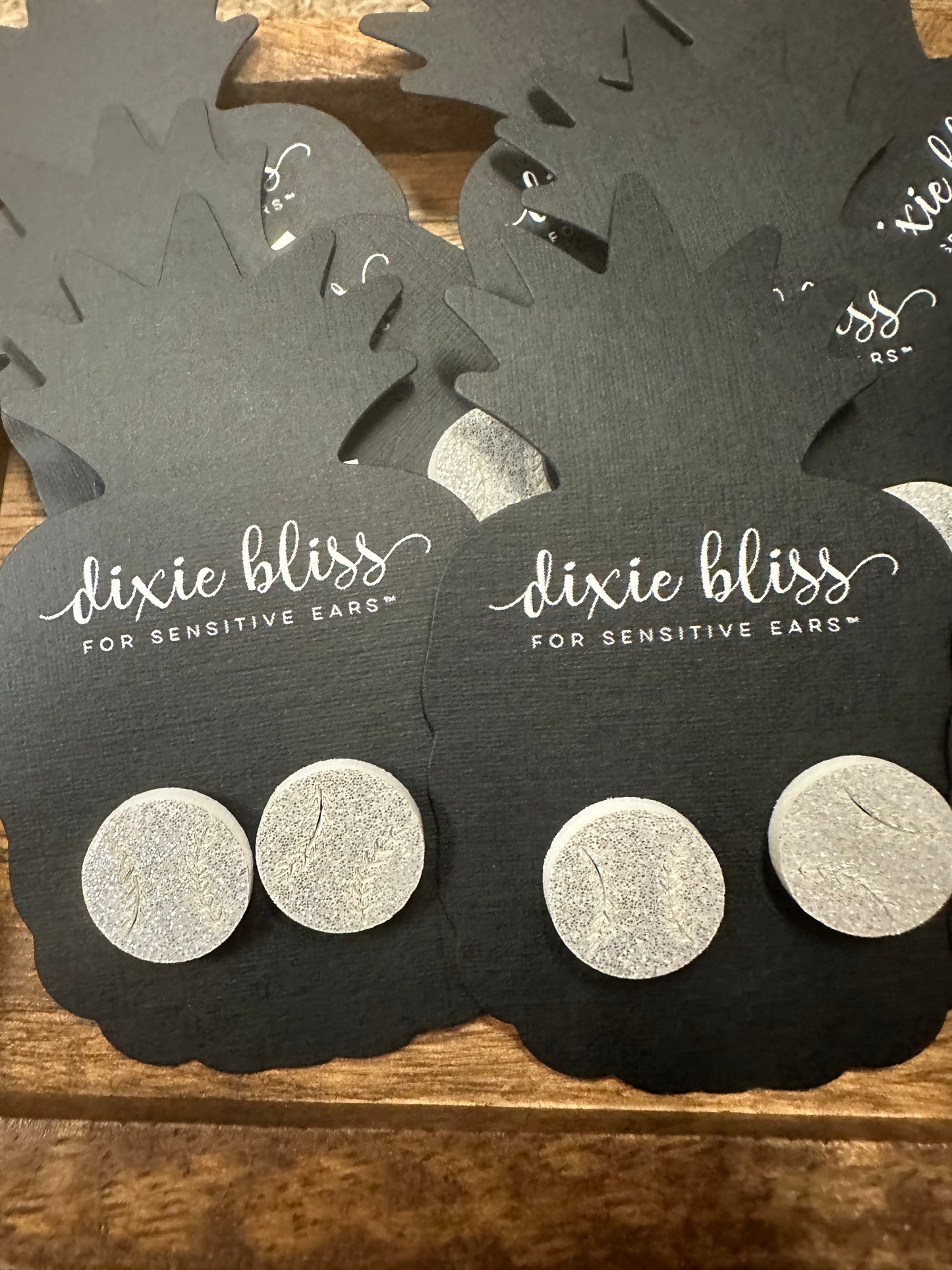 White Baseball Acrylic Earrings