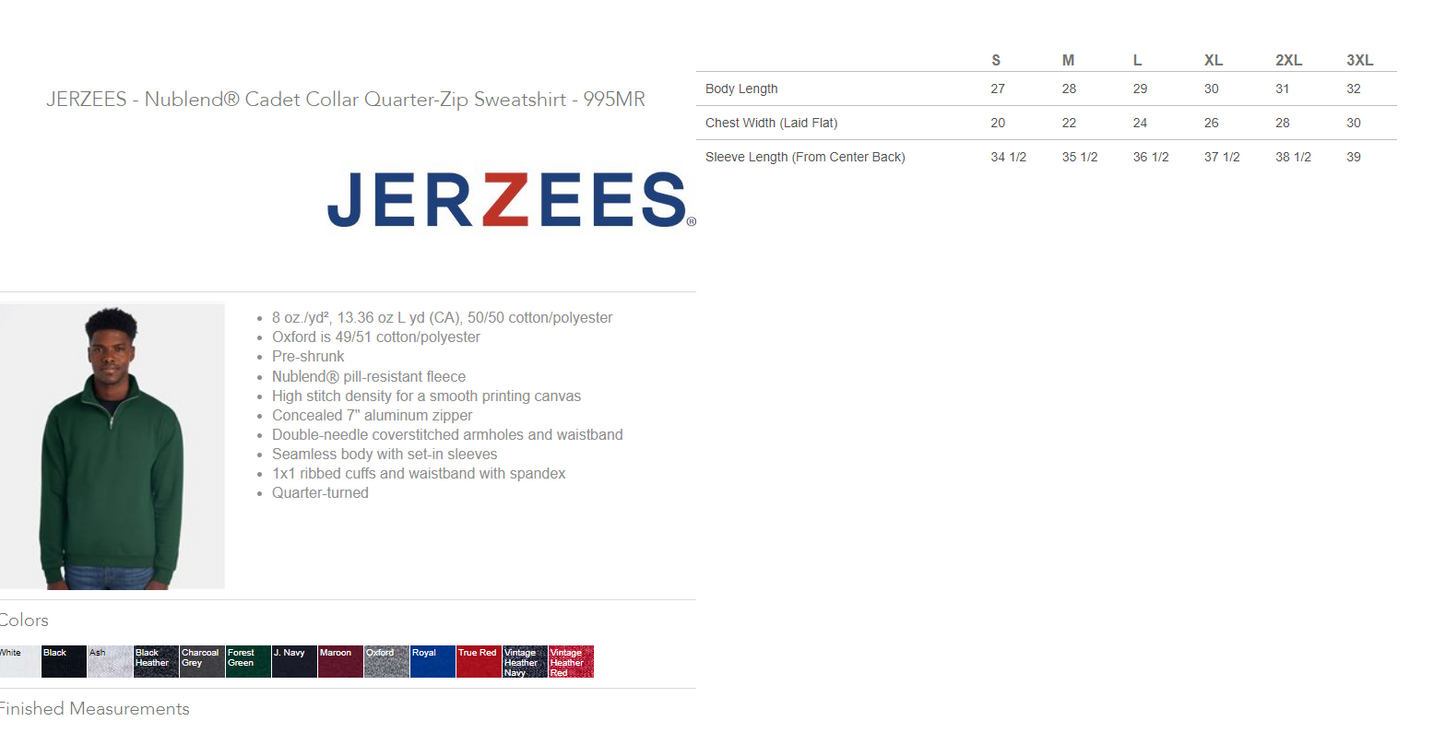 Stethoscope 1/4 Zip Sweatshirt