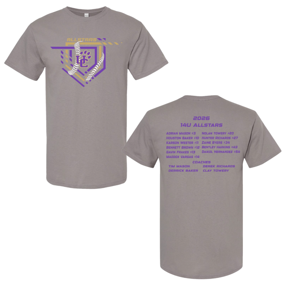 14U Allstars State Shirt