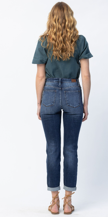 Judy Blue Basic Cuffed Slim Fit