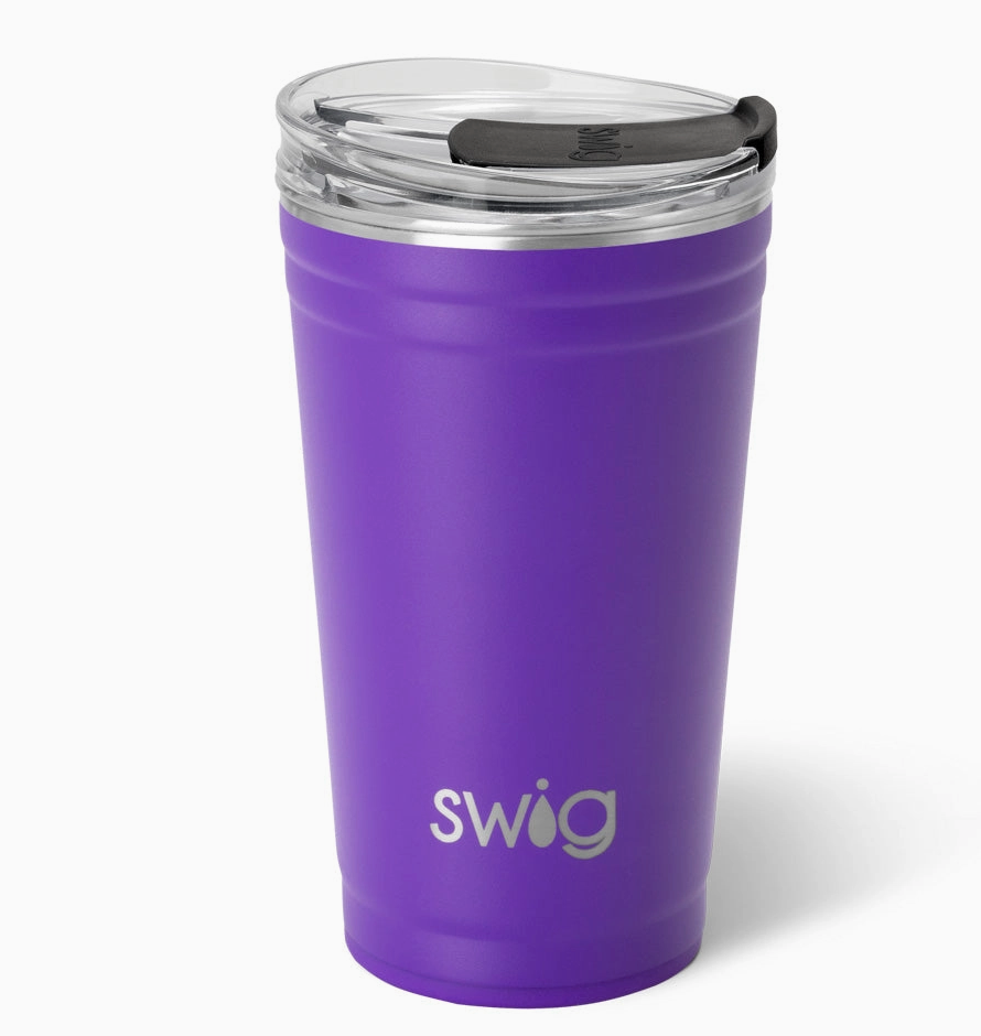 Purple Party Cup- 24oz