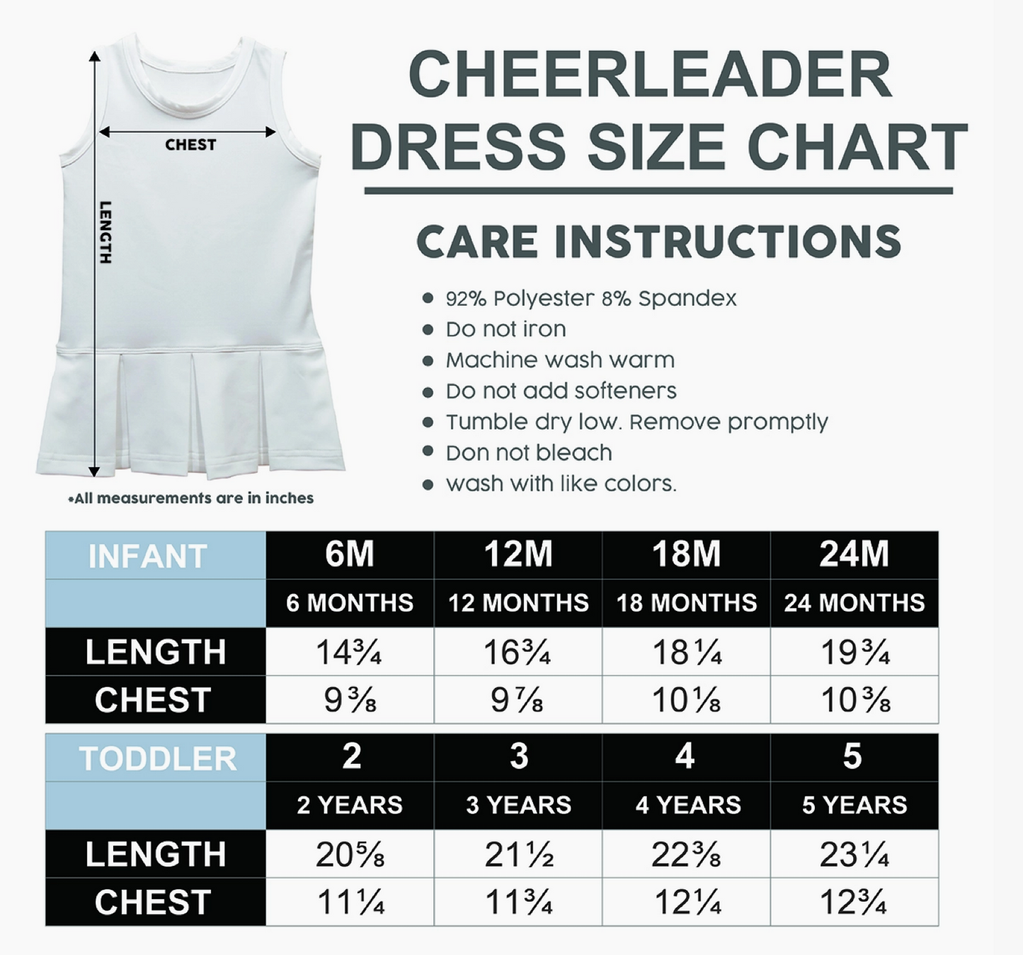 Gold and Black Cheer Dress