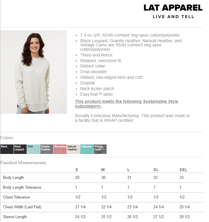 Retro Panthers on Leopard Women's Crewneck