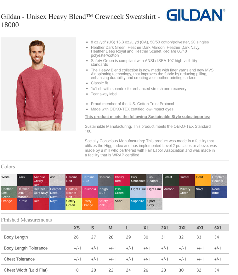Fannin Rebels Glitter Crewneck