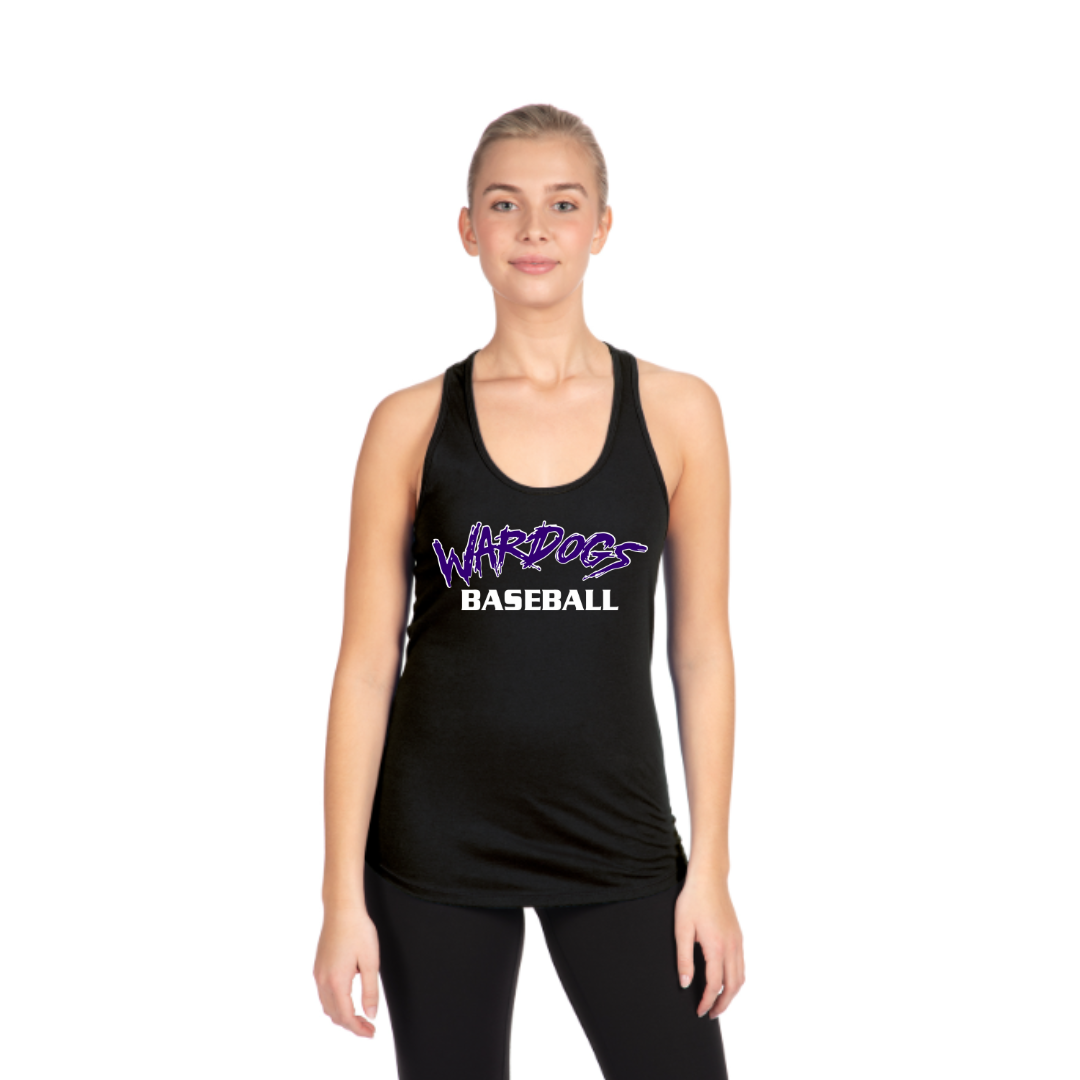 Wardogs Women's Racerback Tank Top- Black