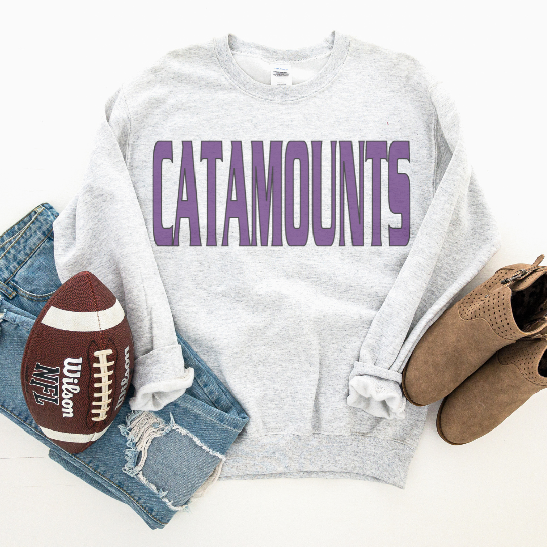 Ash Grey Mascot Sweatshirt- Sub