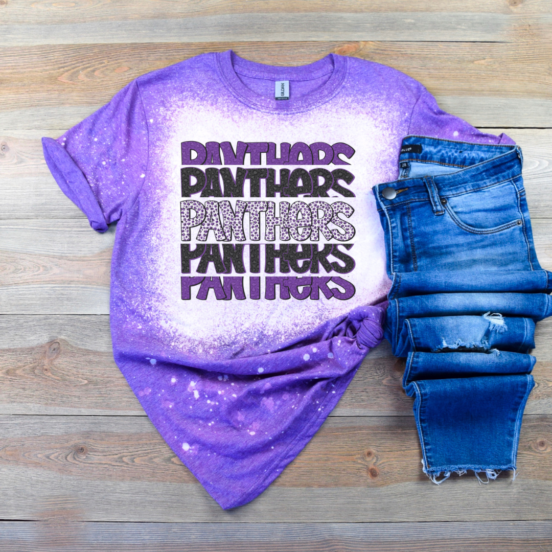 Bleached Leopard Panthers Repeat