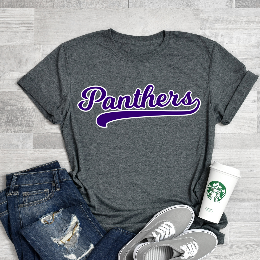 25 Panthers Swoosh- Adult