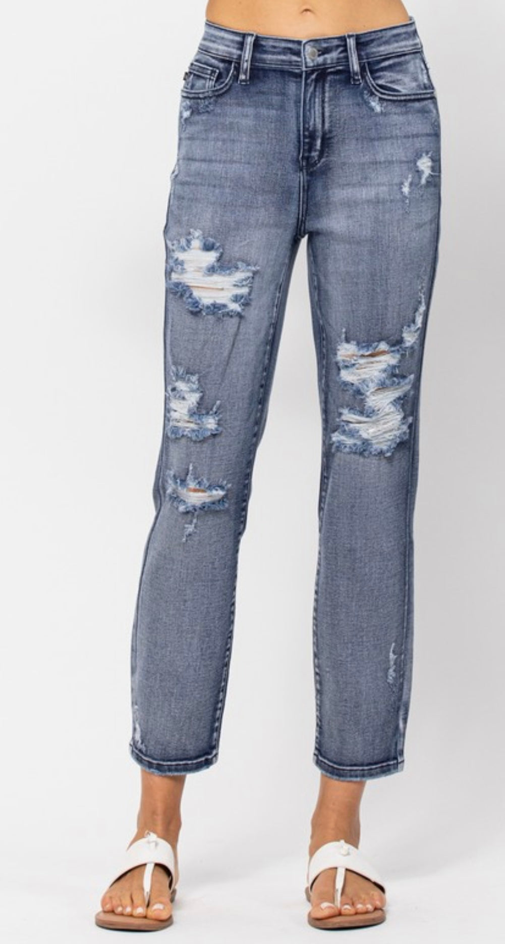 Judy Blue High Waist Destroyed Boyfriend