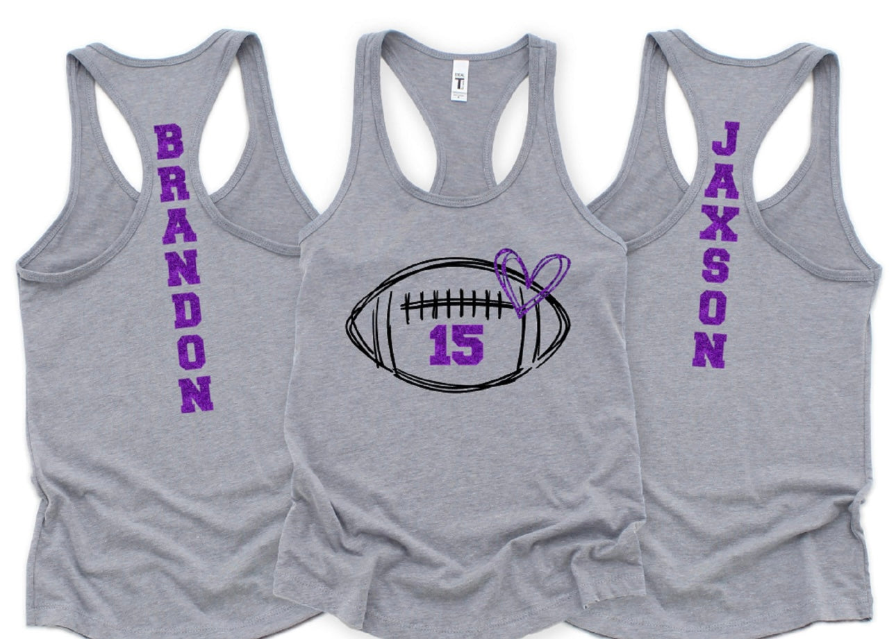 Personalized Football Top