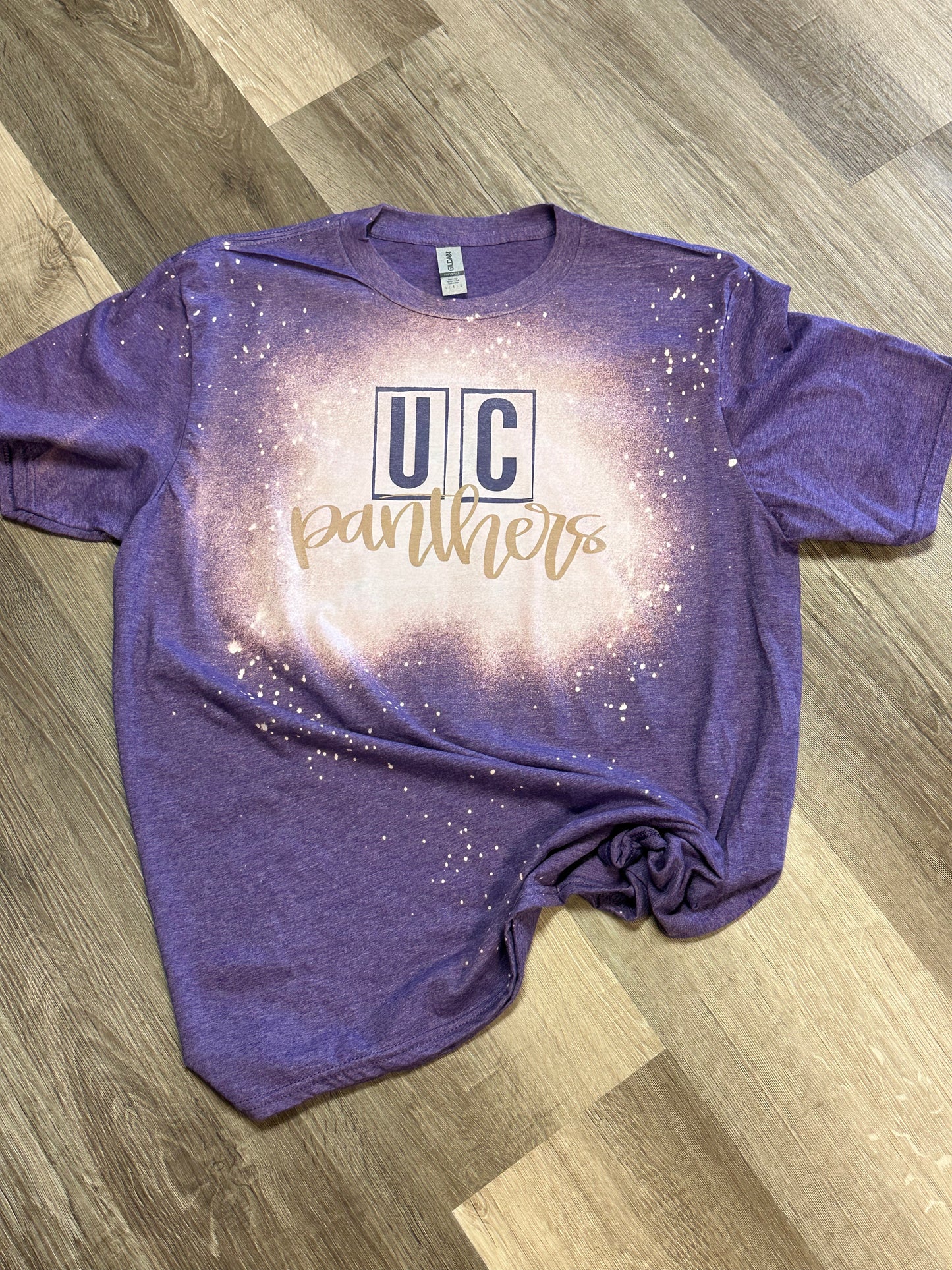 Bleached UC Panthers Block