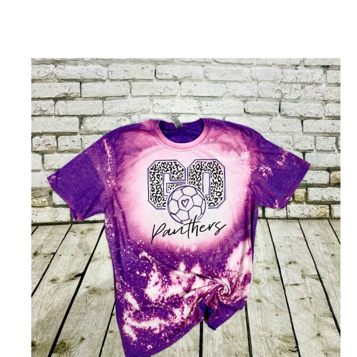 Bleached Go Panthers Soccer