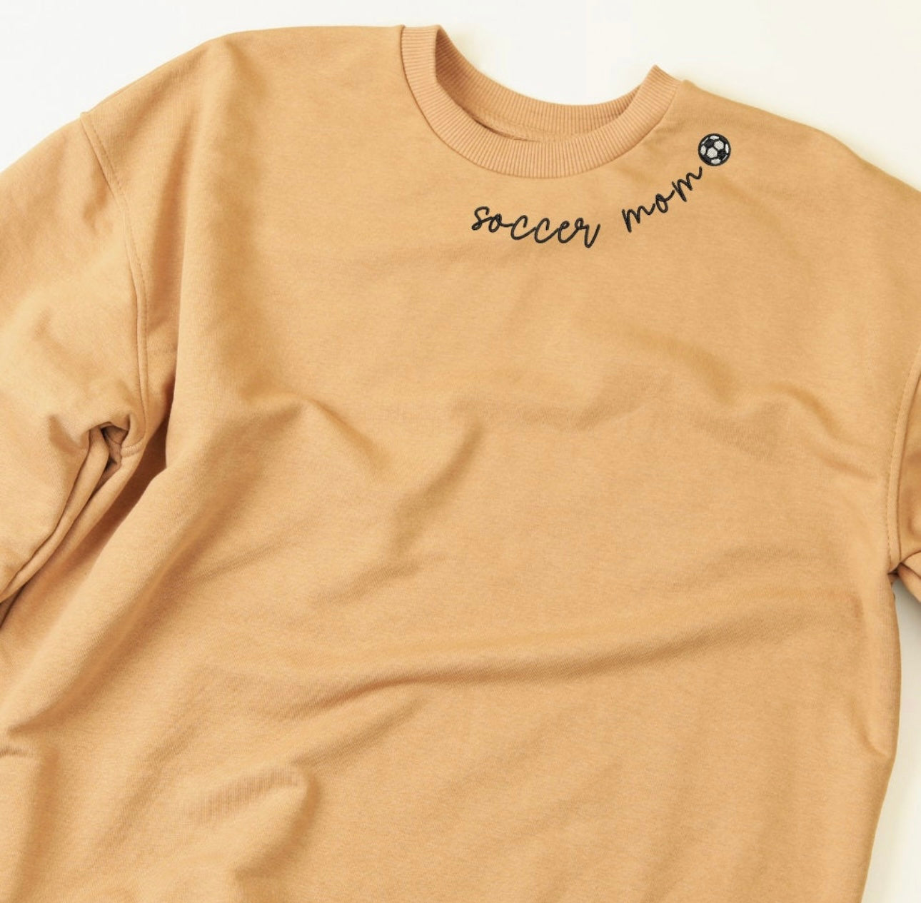Soccer Mom Embroidered Collar