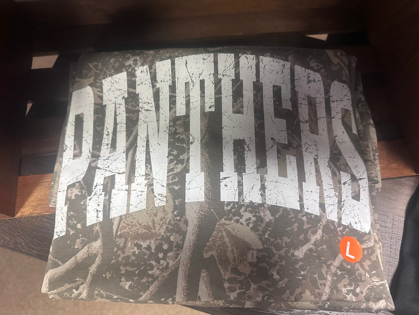 White Panthers Distressed Camo- Adult