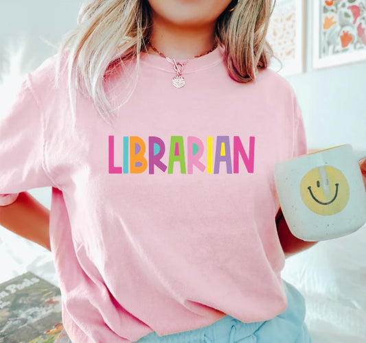 Librarian Bright Letters-Adult
