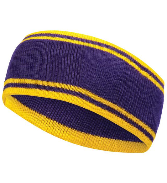 Purple/Gold Headband