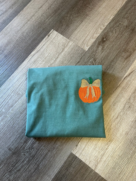 Pumpkin Pocket Embroidery CC Shirt