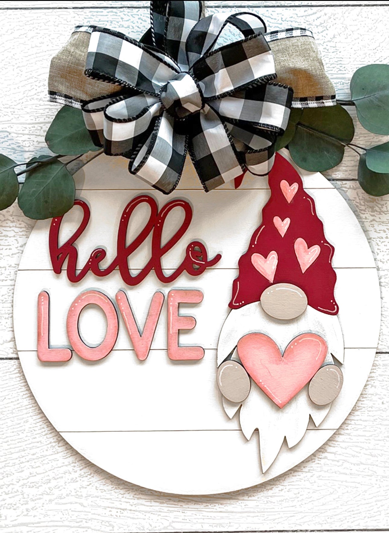 Love Gnome Door Hanger DIY Kit