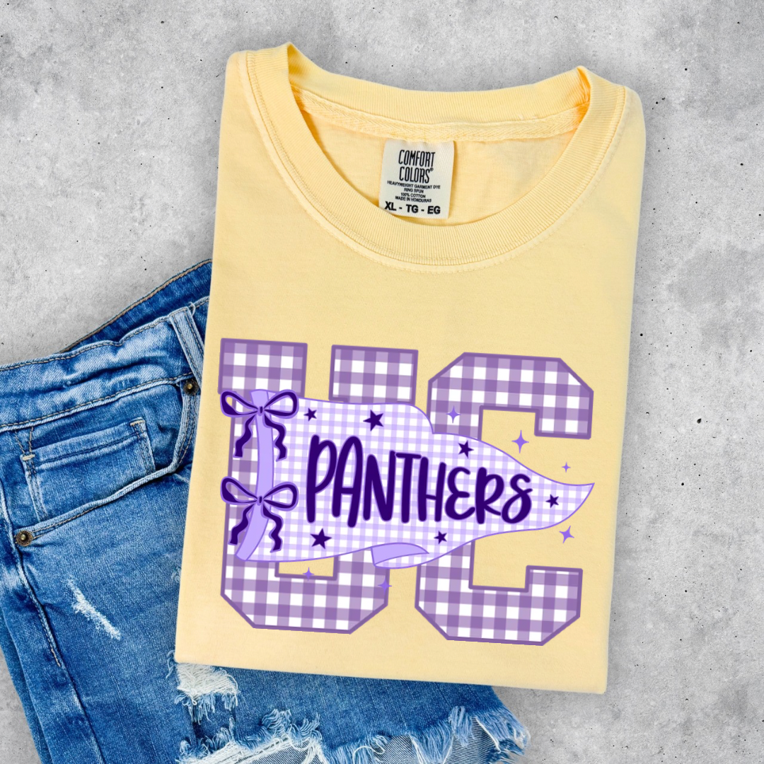 UC Pennant Gingham Purple- Youth