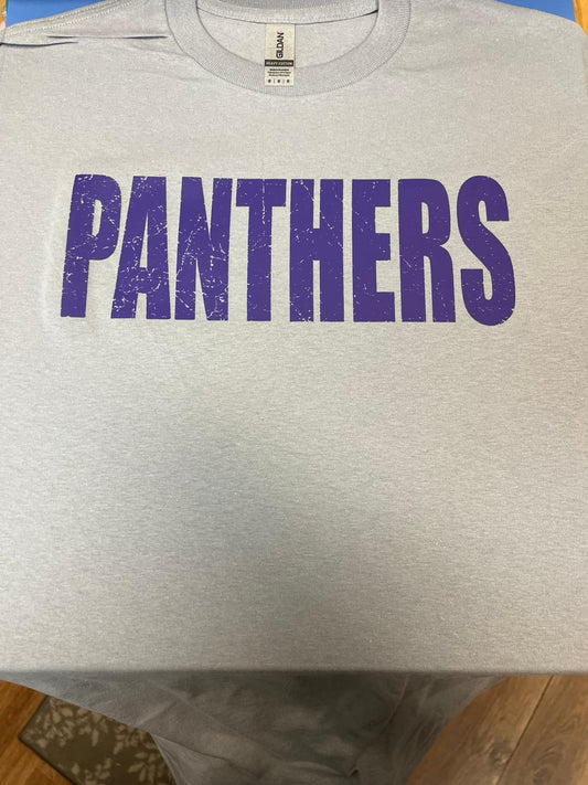 Distressed Purple Panthers