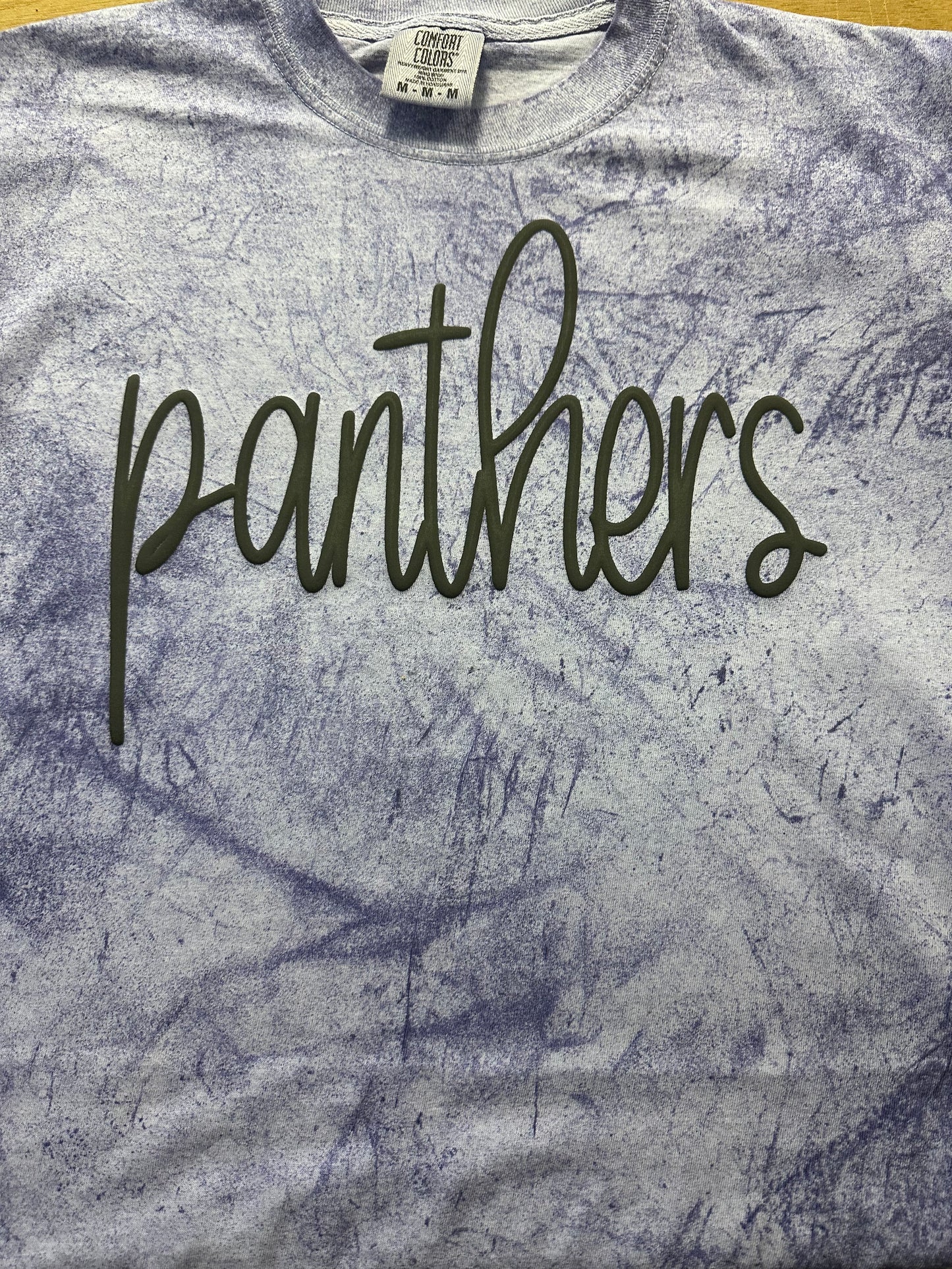 Puff Panthers Colorblast Comfort Colors Tee