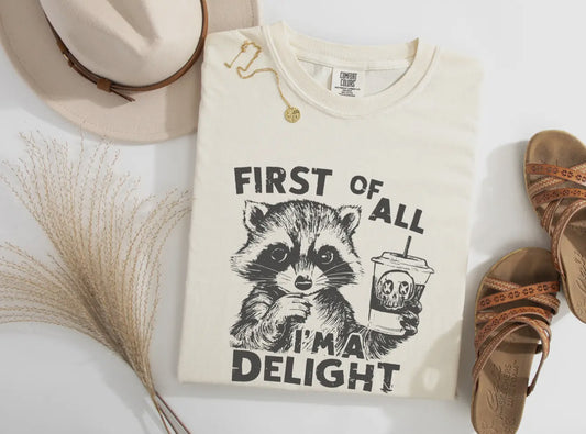 First Off Delight Racoon