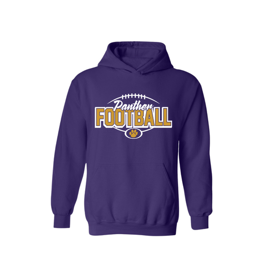 5th Grade Panther Football Hooded Sweatshirt