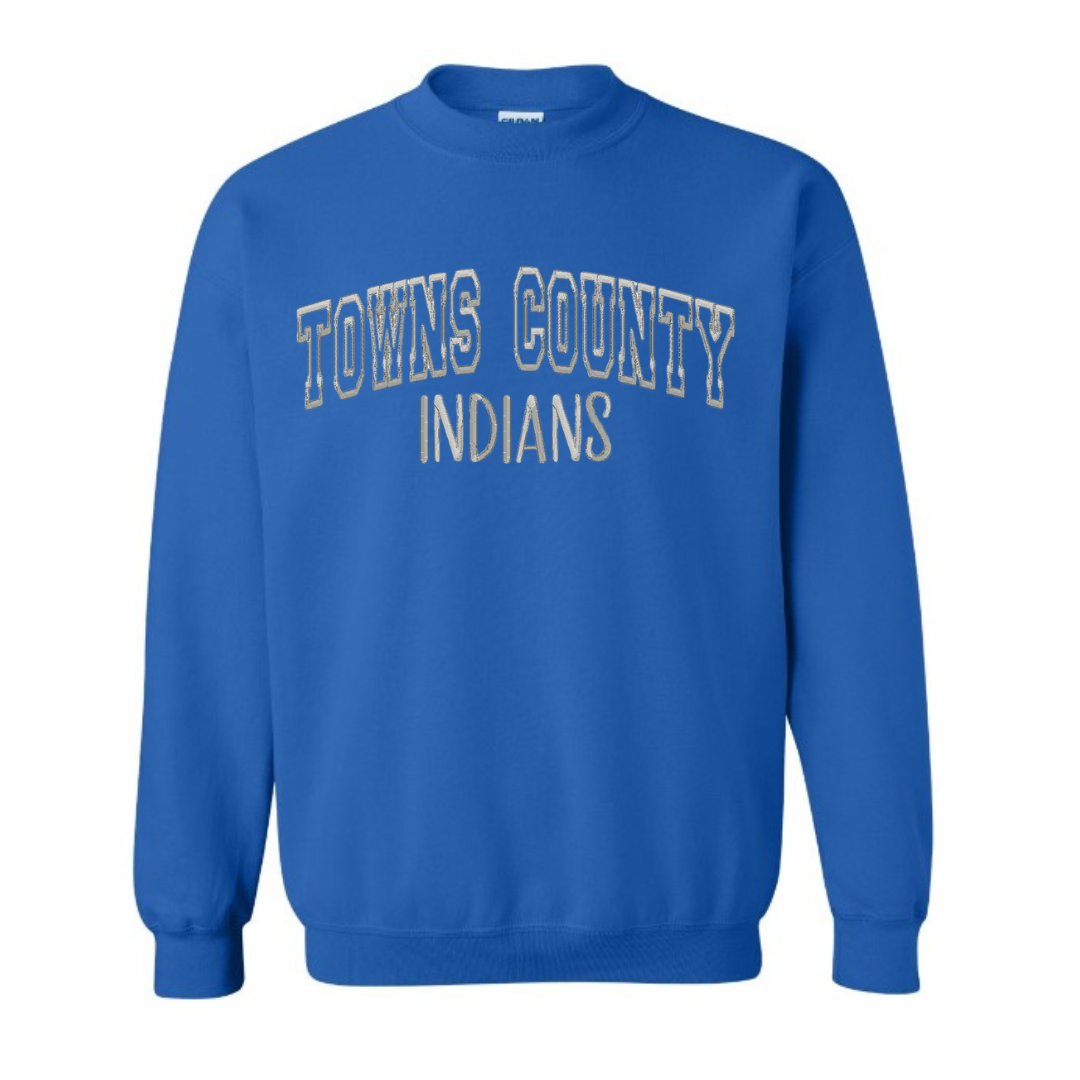 Towns Co. Varsity Crewneck Sweatshirt