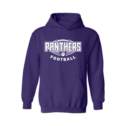 3rd Grade Panther Football Hooded Sweatshirt