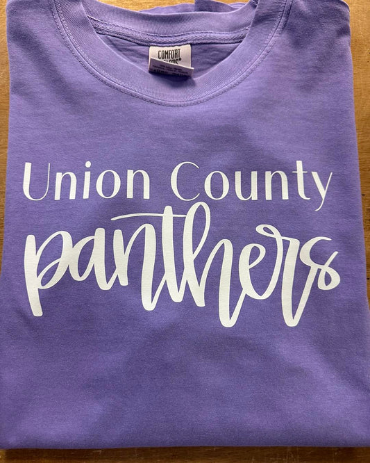 CC Union County Panthers Violet Tee